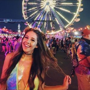 ocean moon rave bodysuit!